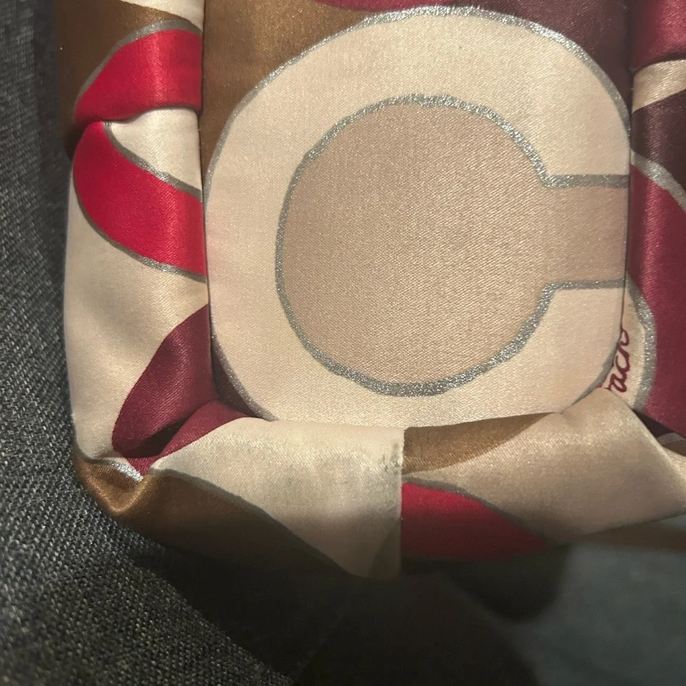 Coach Madison metallic Isabelle’s satin clutch and shoulder bag. - Picture 15 of 15